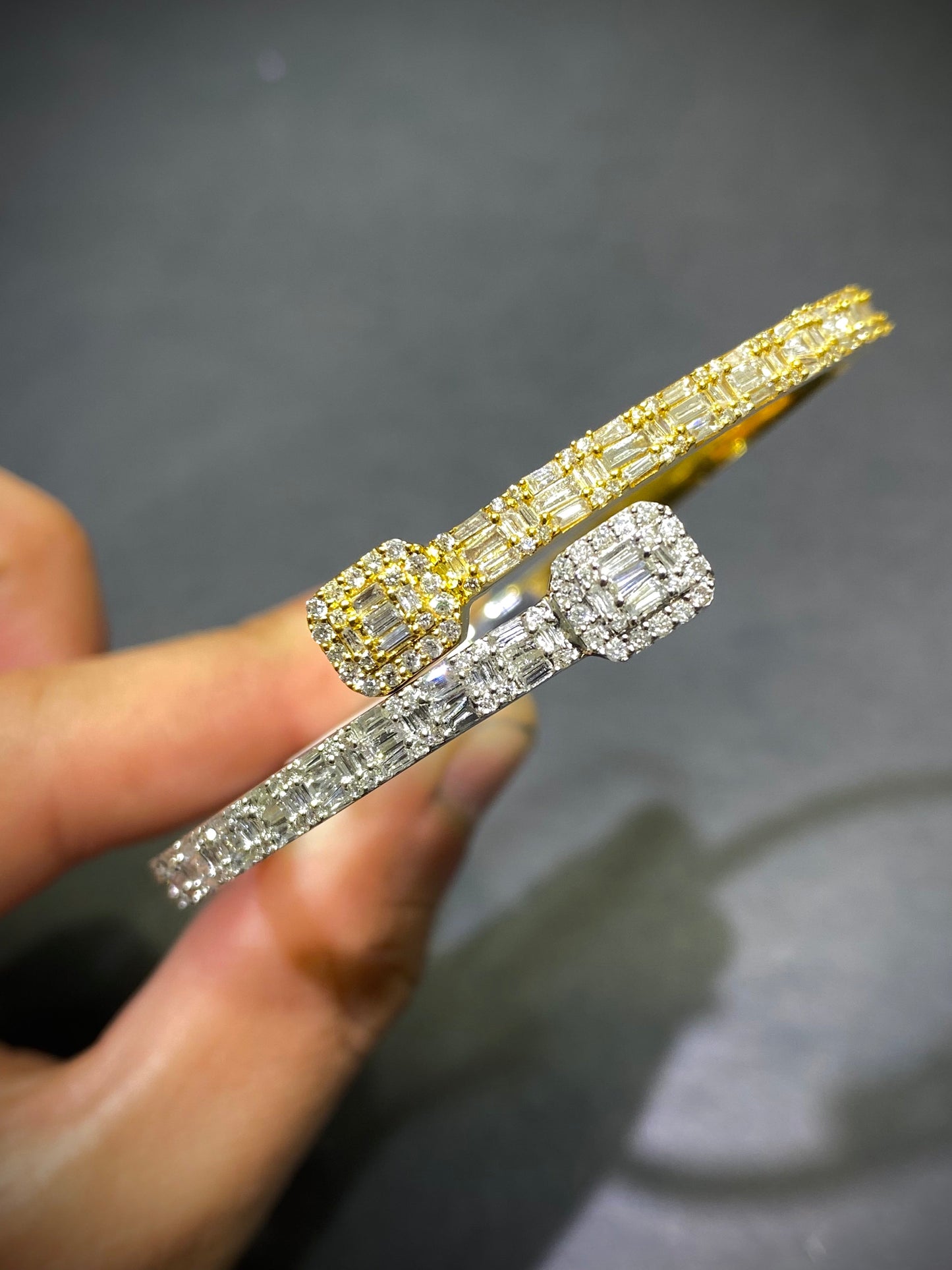 ICED Baguette bangle/bracelet