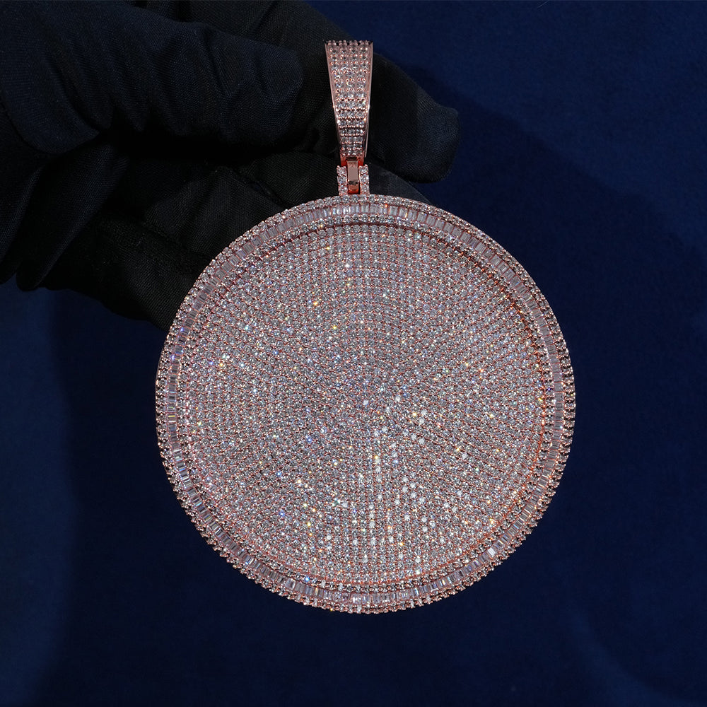 Diamond Disc Pendant