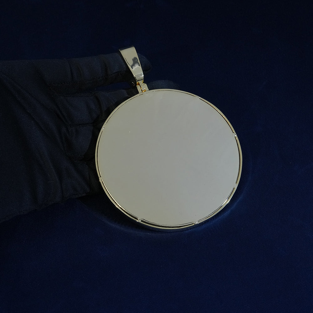 Diamond Disc Pendant