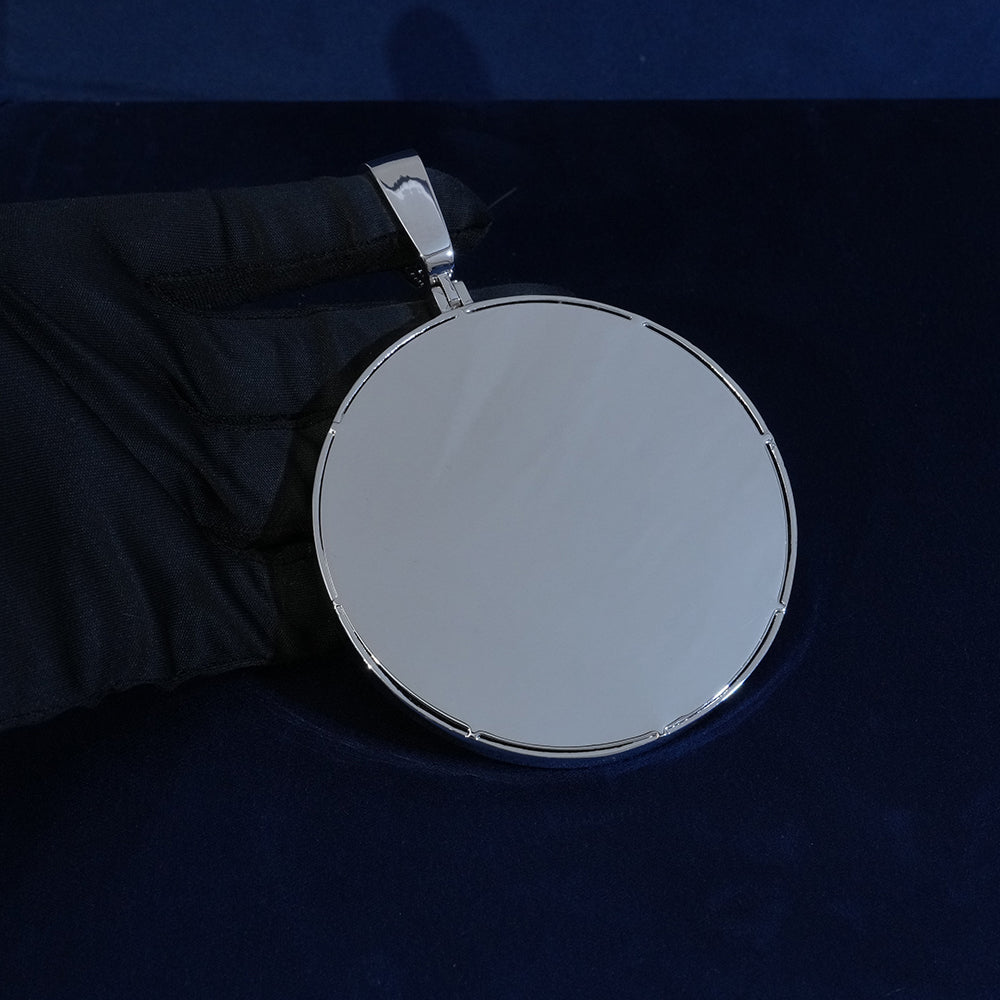 Diamond Disc Pendant