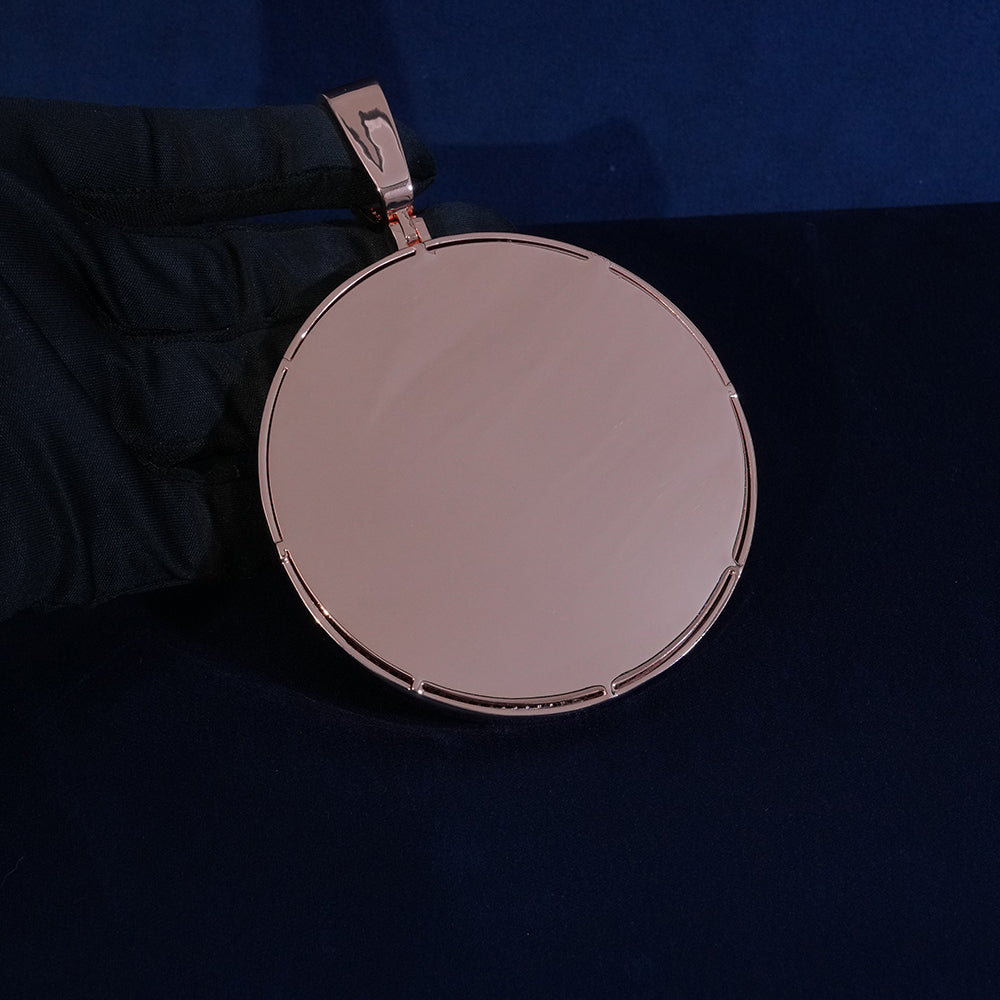 Diamond Disc Pendant
