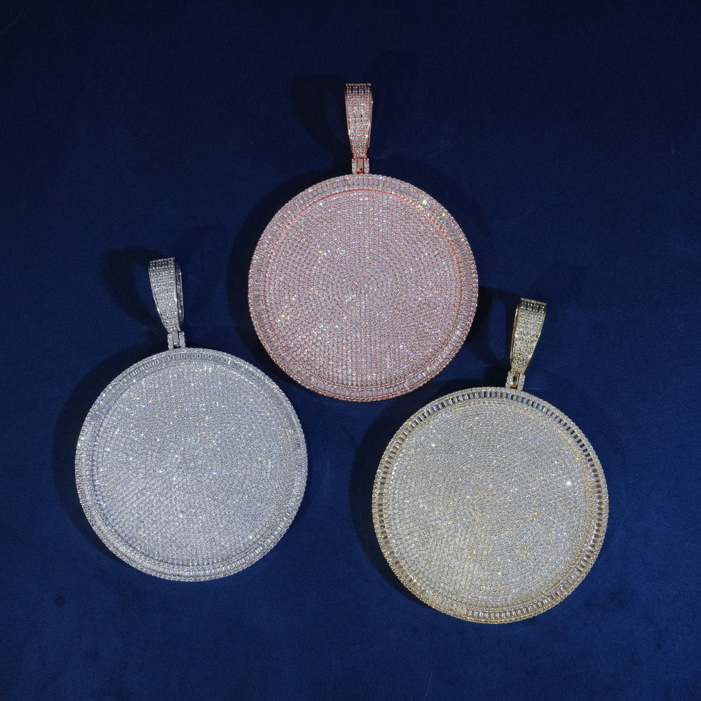 Diamond Disc Pendant