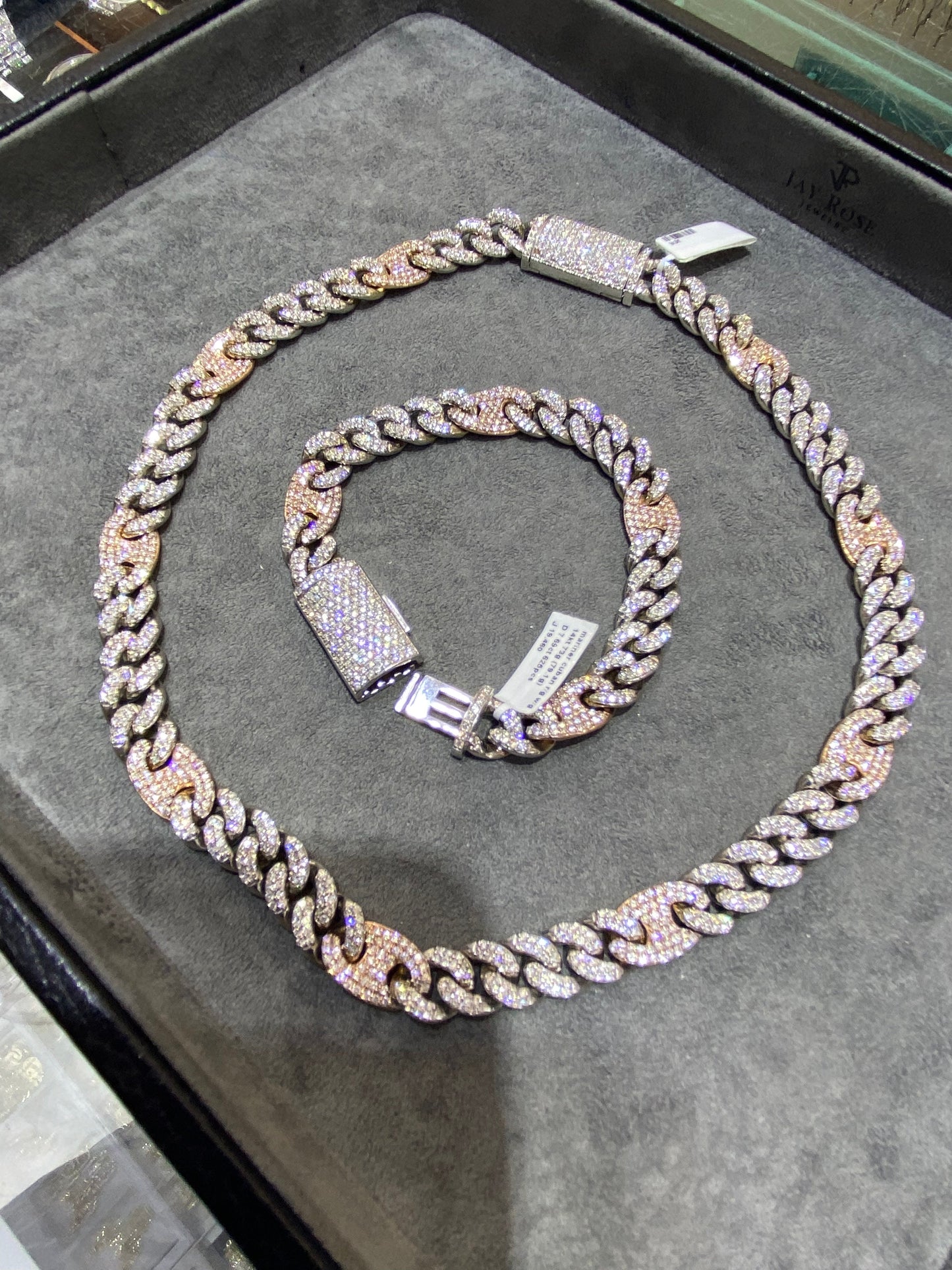 New 14k VS1 Mariner Miami Cuban link bracelet