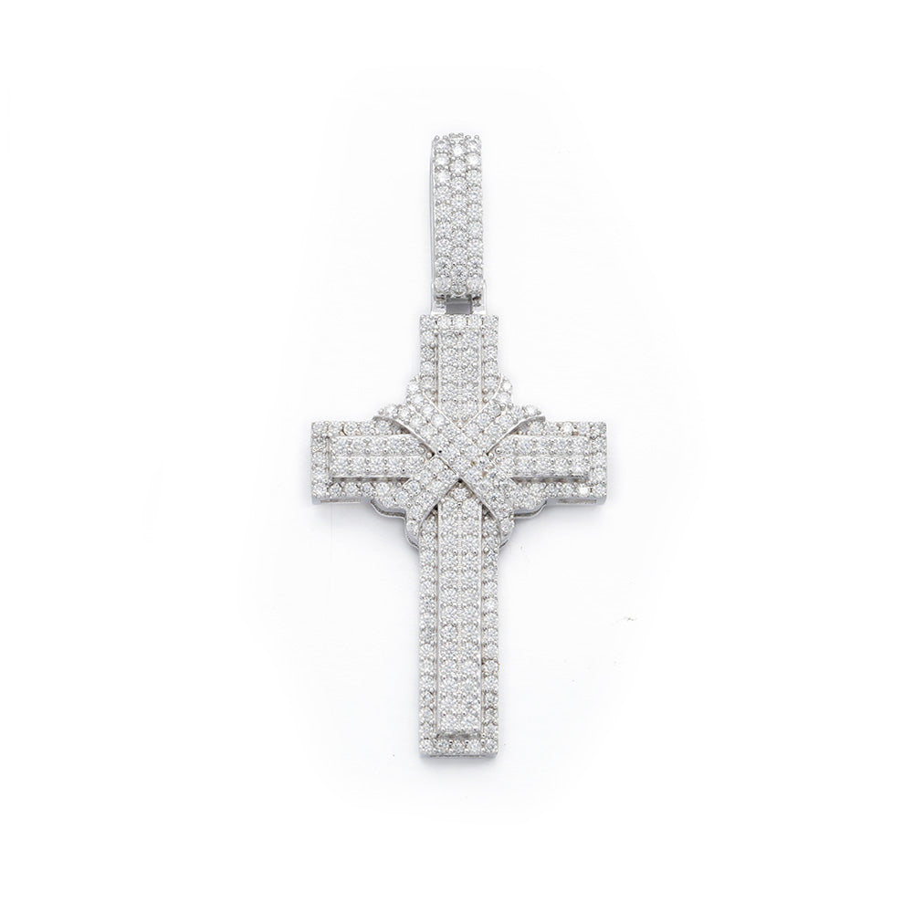 Diamond Cross Crucifix Pendant
