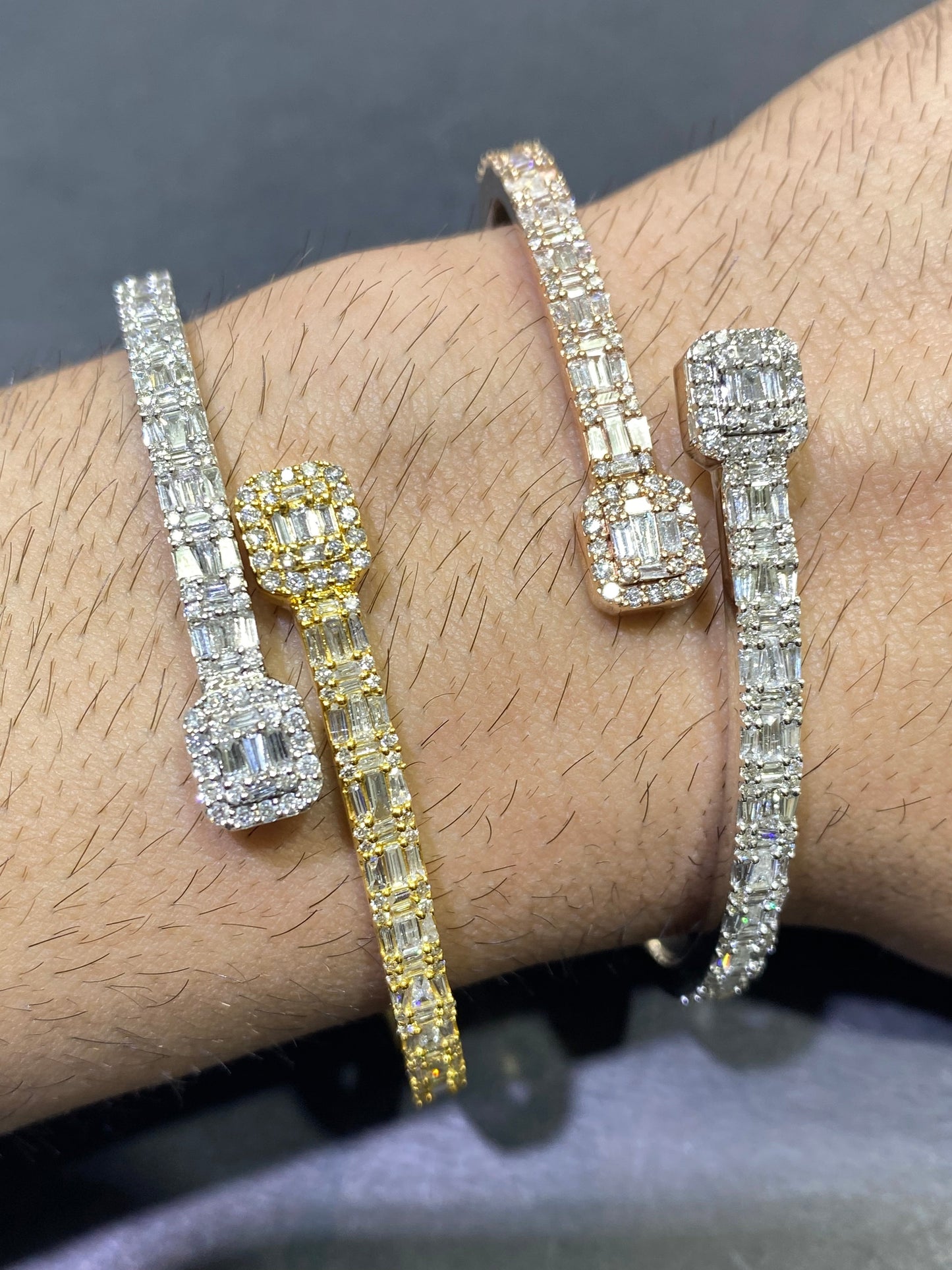 ICED Baguette bangle/bracelet