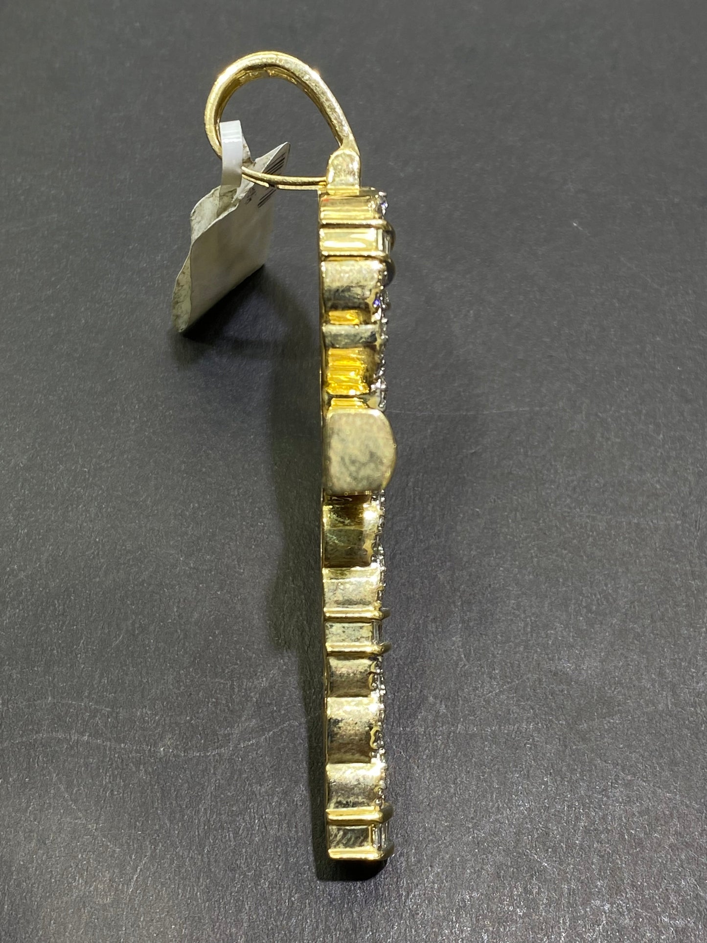 New 14k Egyptian Cross Pendant Vs1 Natural Diamonds 💎 1.3 cts.t.w.
