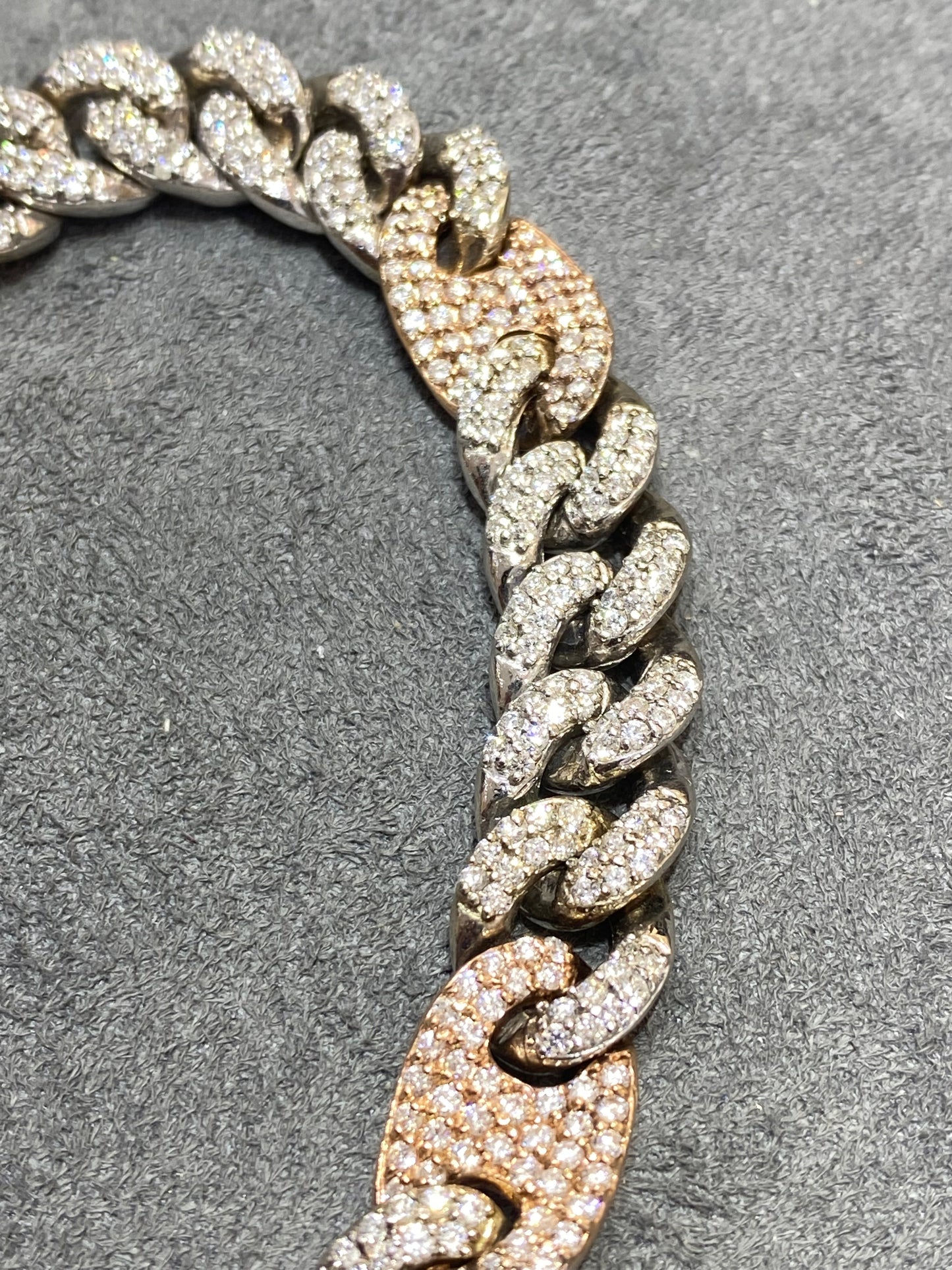 New 14k VS1 Mariner Miami Cuban link bracelet