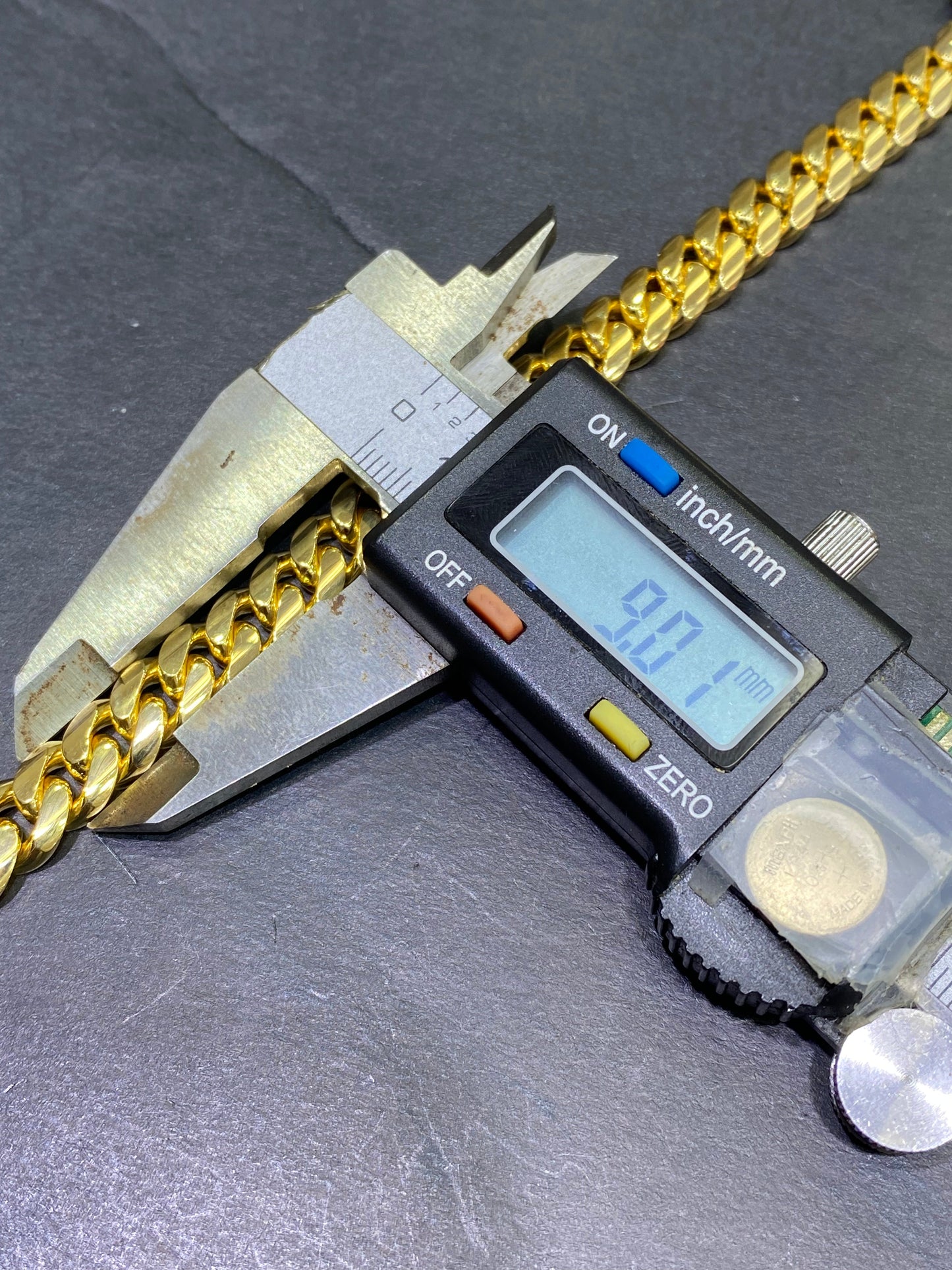 New 14k SOLID MIAMI CUBAN LINK BRACELET