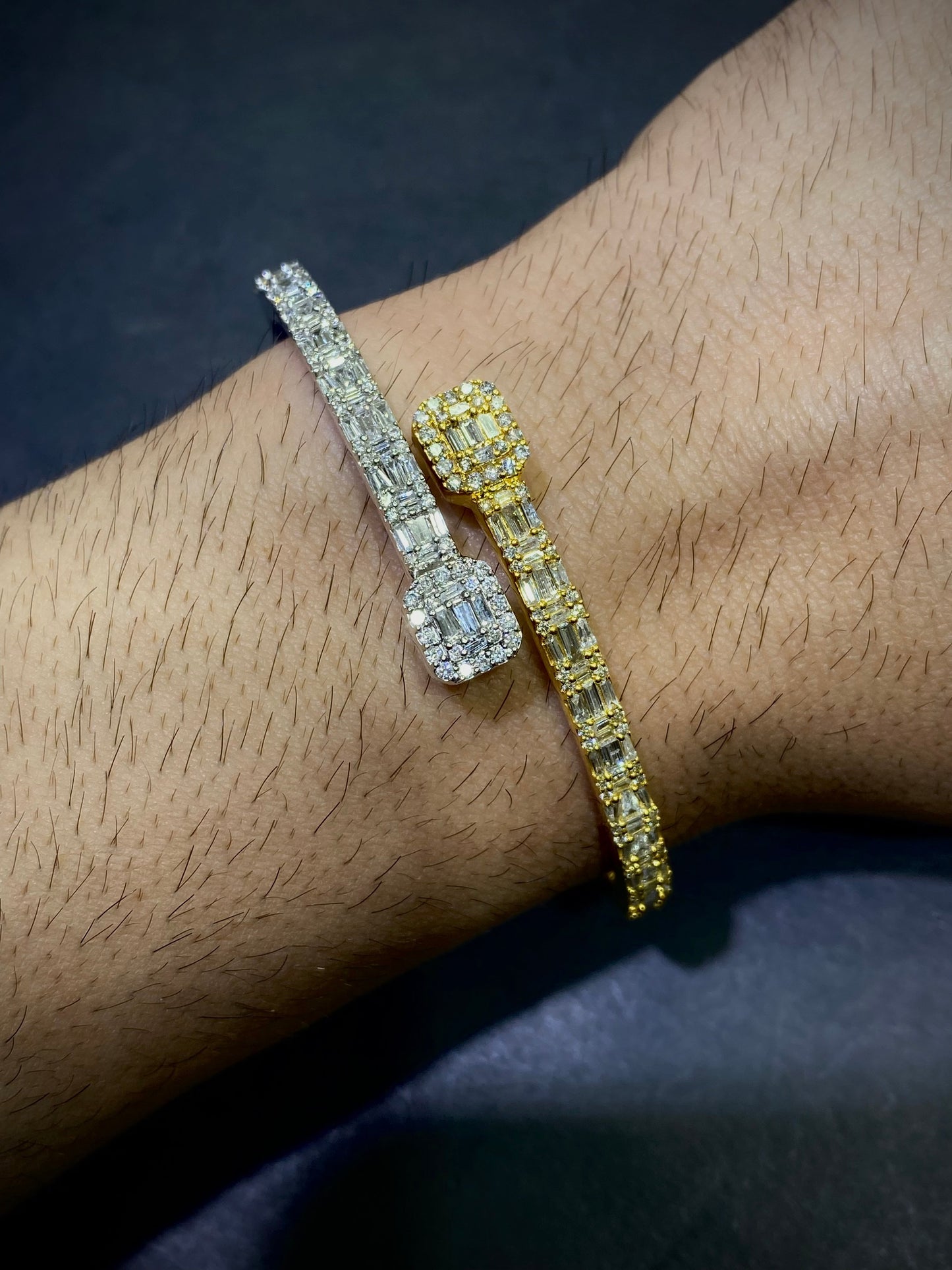 ICED Baguette bangle/bracelet
