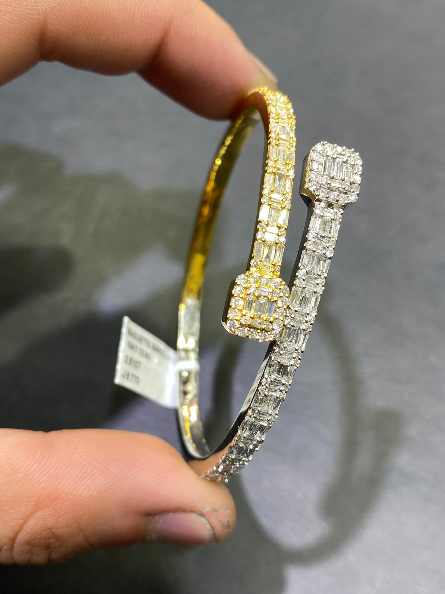 ICED Baguette bangle/bracelet