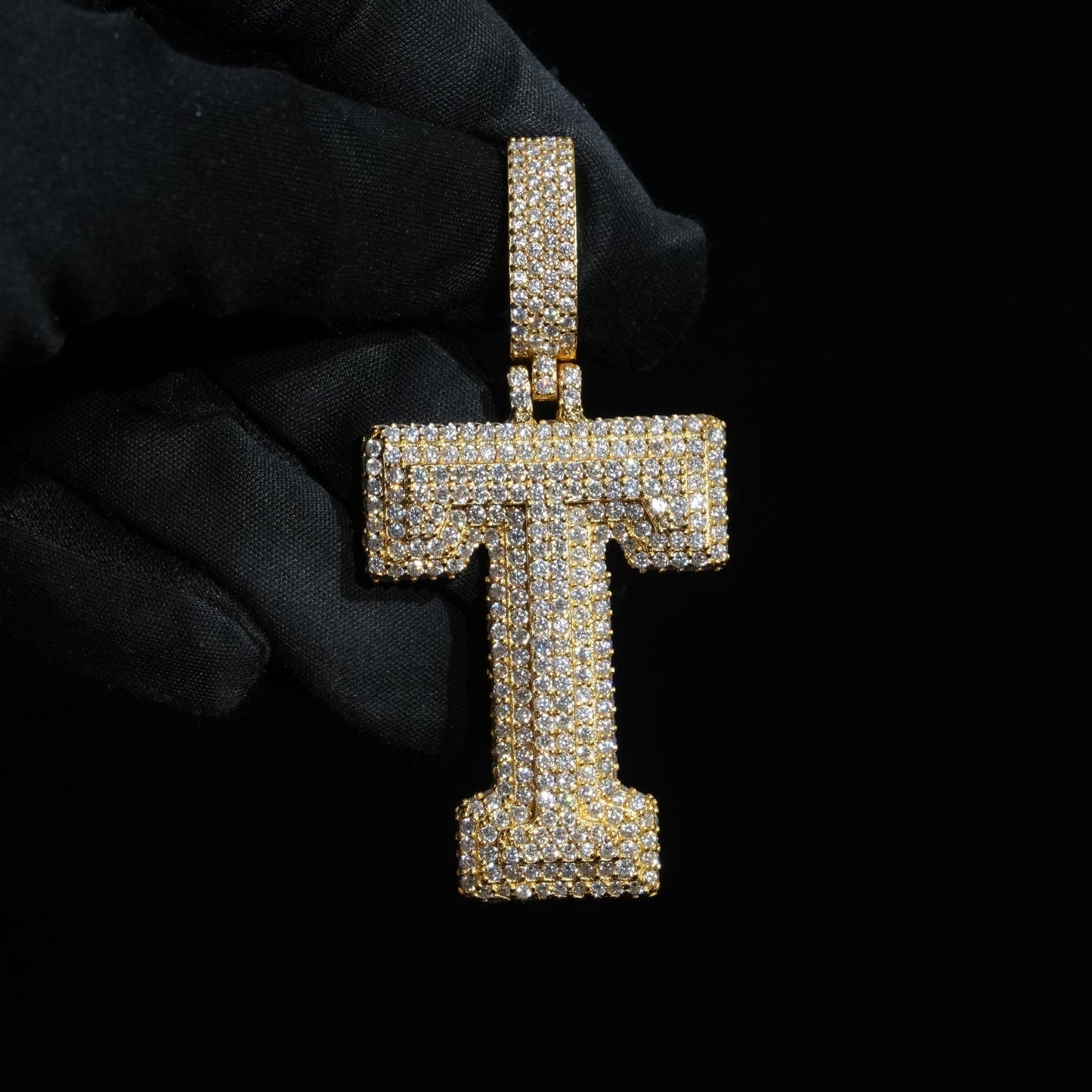 CUSTOM UNIVERSITY FONT LETTER PENDANT