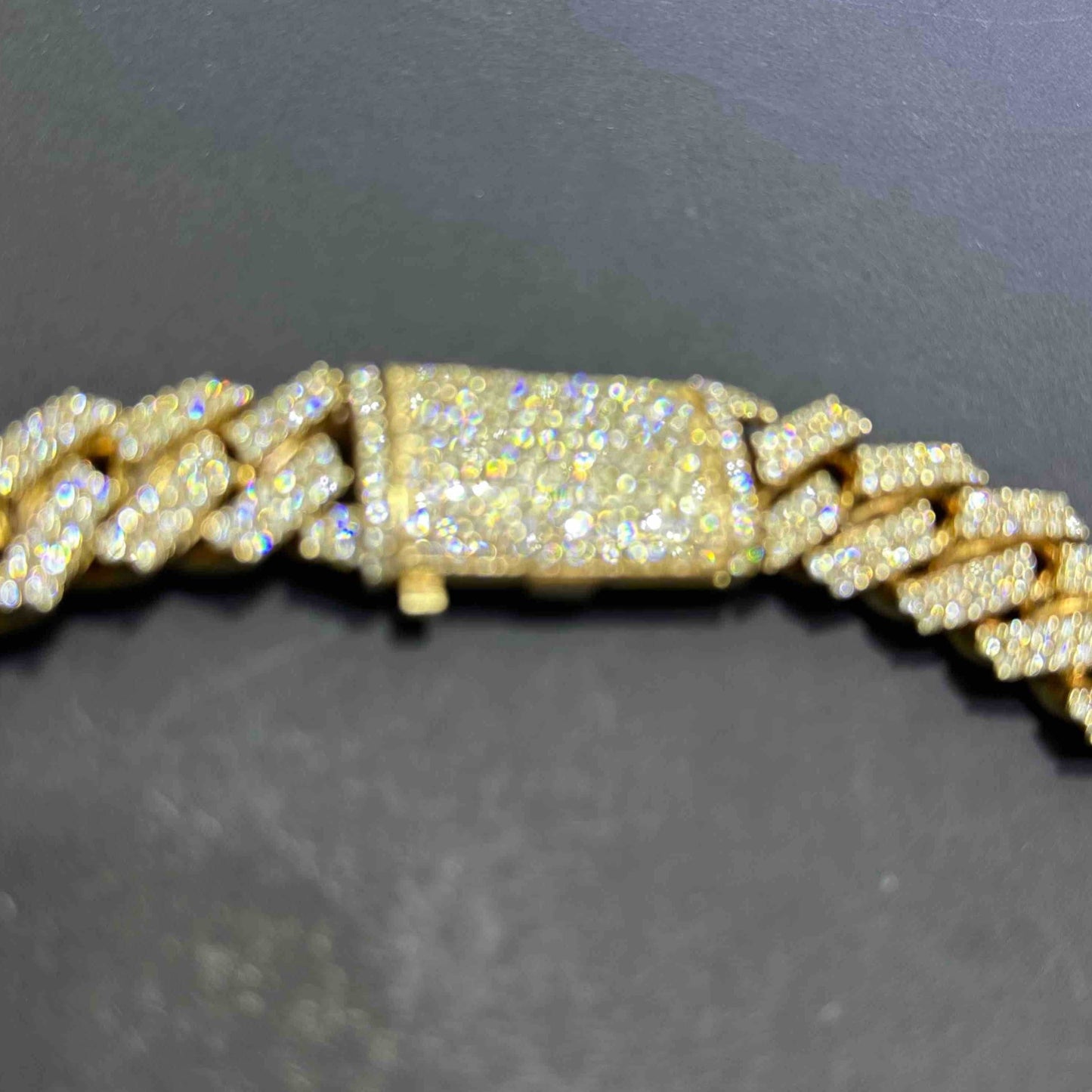 10k Bust Down Cuban Link Heavy Chain