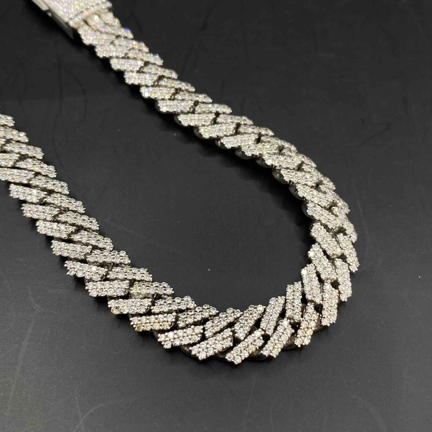 10k CBD VVS Iced Out Cuban Link Bracelet | REAL CVD VVS