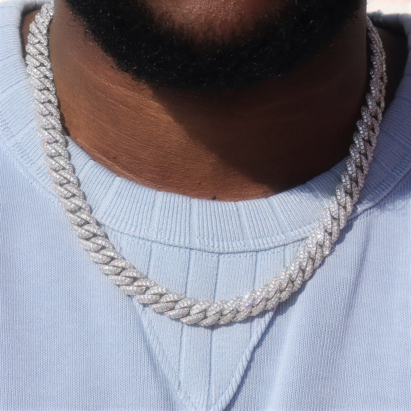 10mm Diamond Cuban Chain