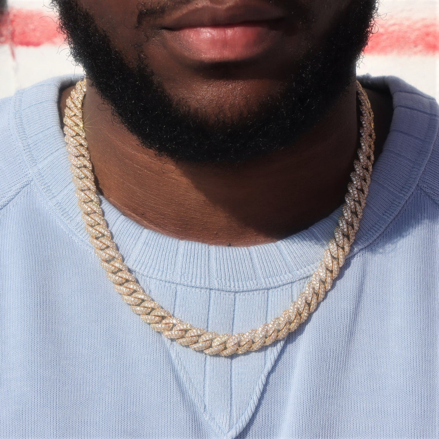 10mm Diamond Cuban Chain