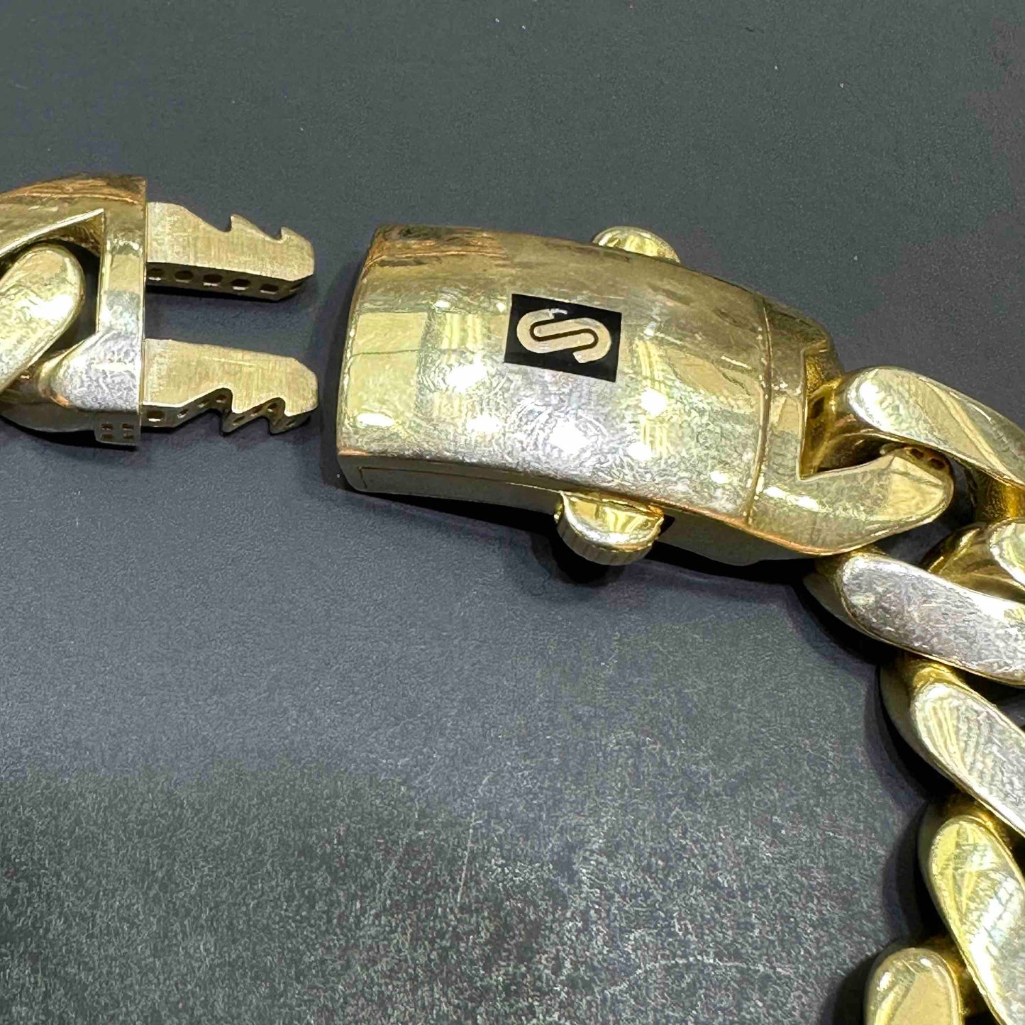10k Monaco Gold Bracelet Cuban
