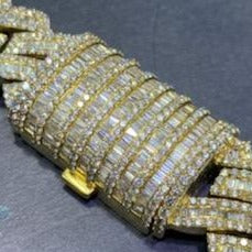 10K BUST DOWN KILO CUBAN LINK | 525 GRAM | BAGUETTE VS-1