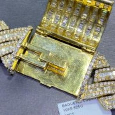 10K BUST DOWN KILO CUBAN LINK | 525 GRAM | BAGUETTE VS-1