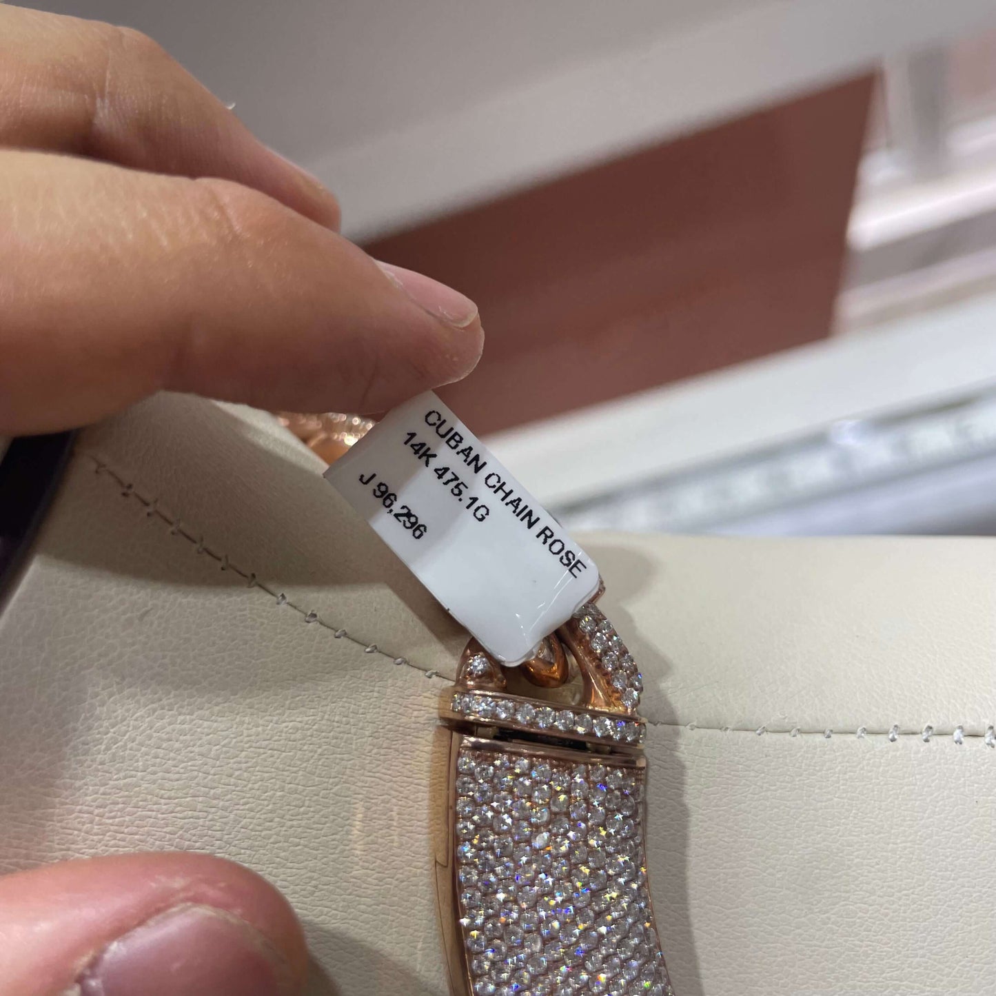 14k Rose Gold Bust Down Cuban Chain 490 Grams | 35+ Carats