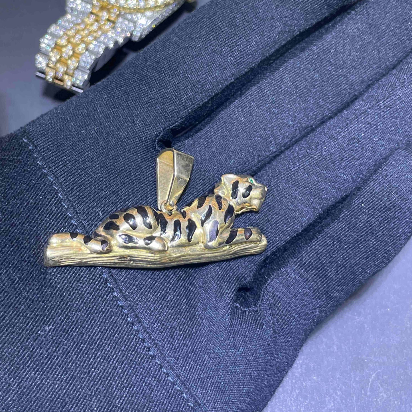 Jaguar Pendant Gold 10k