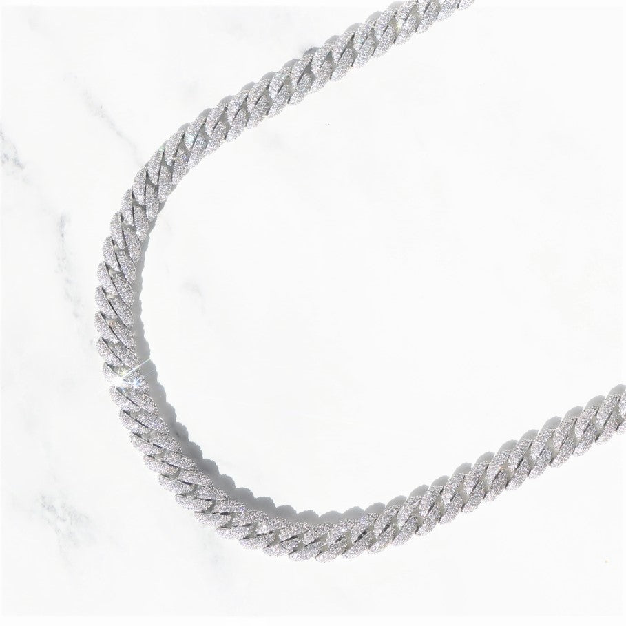 10mm Diamond Cuban Chain