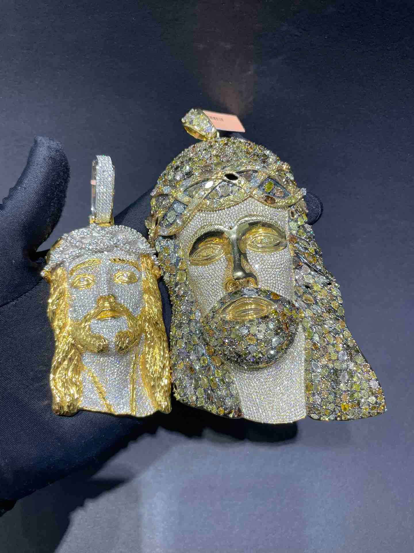 Iced Out Jesus Piece