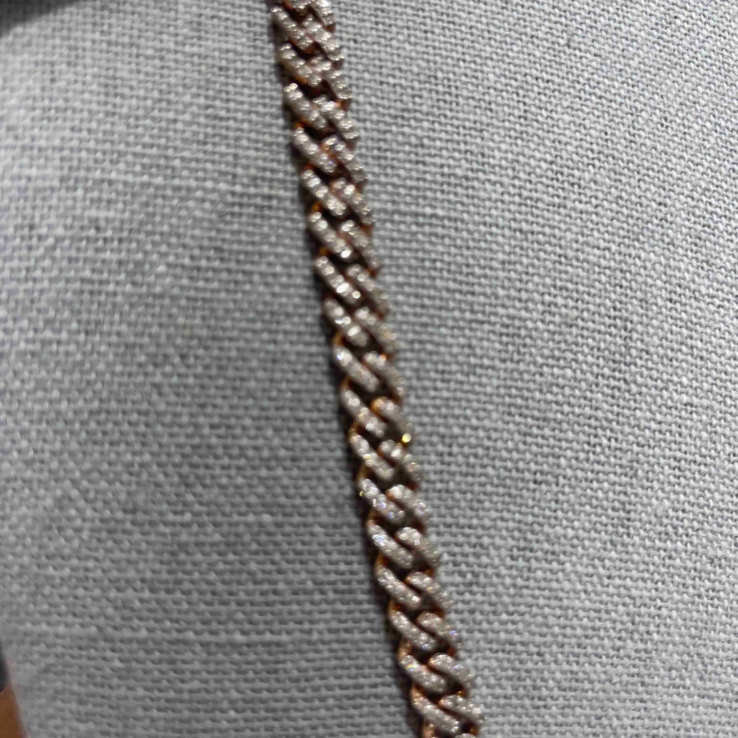 10k Rose Gold Cuban Link Chain 5MM