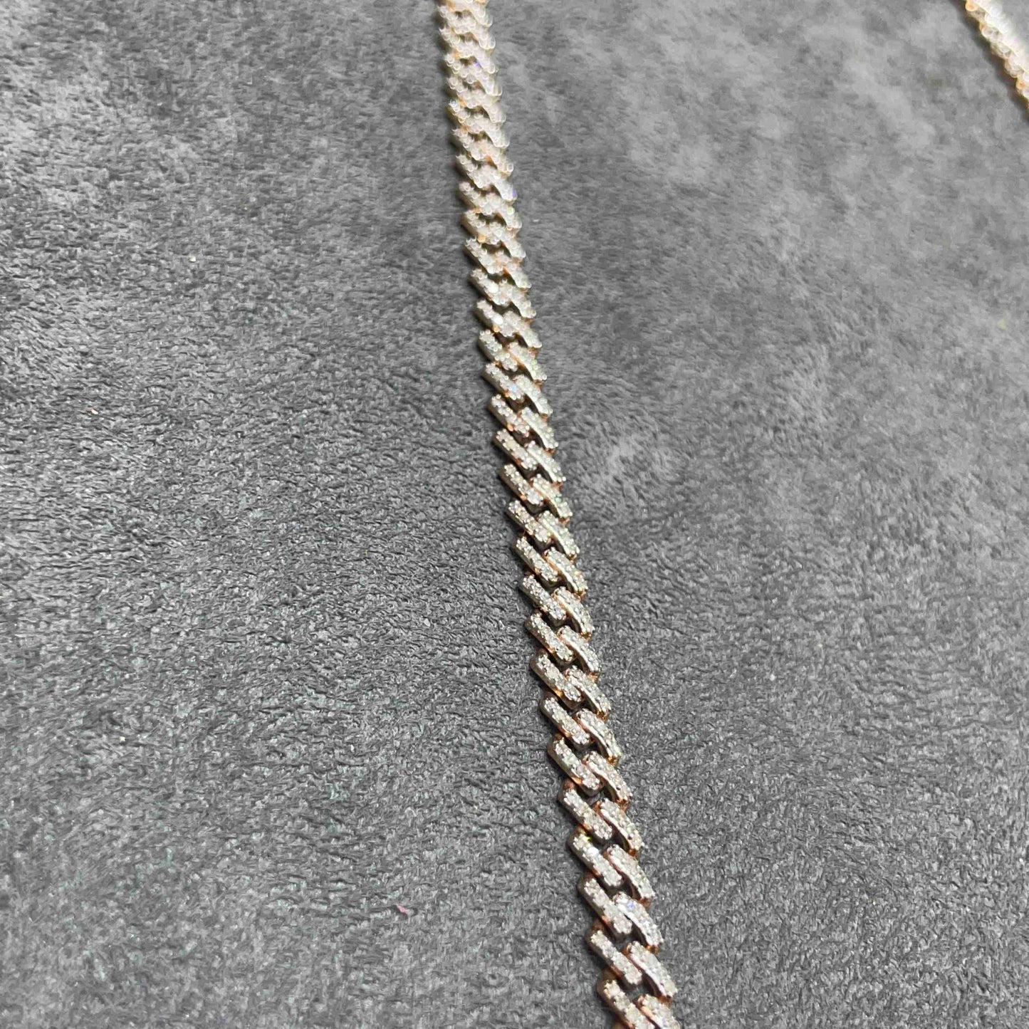 10k Rose Gold Cuban Link Chain 5MM