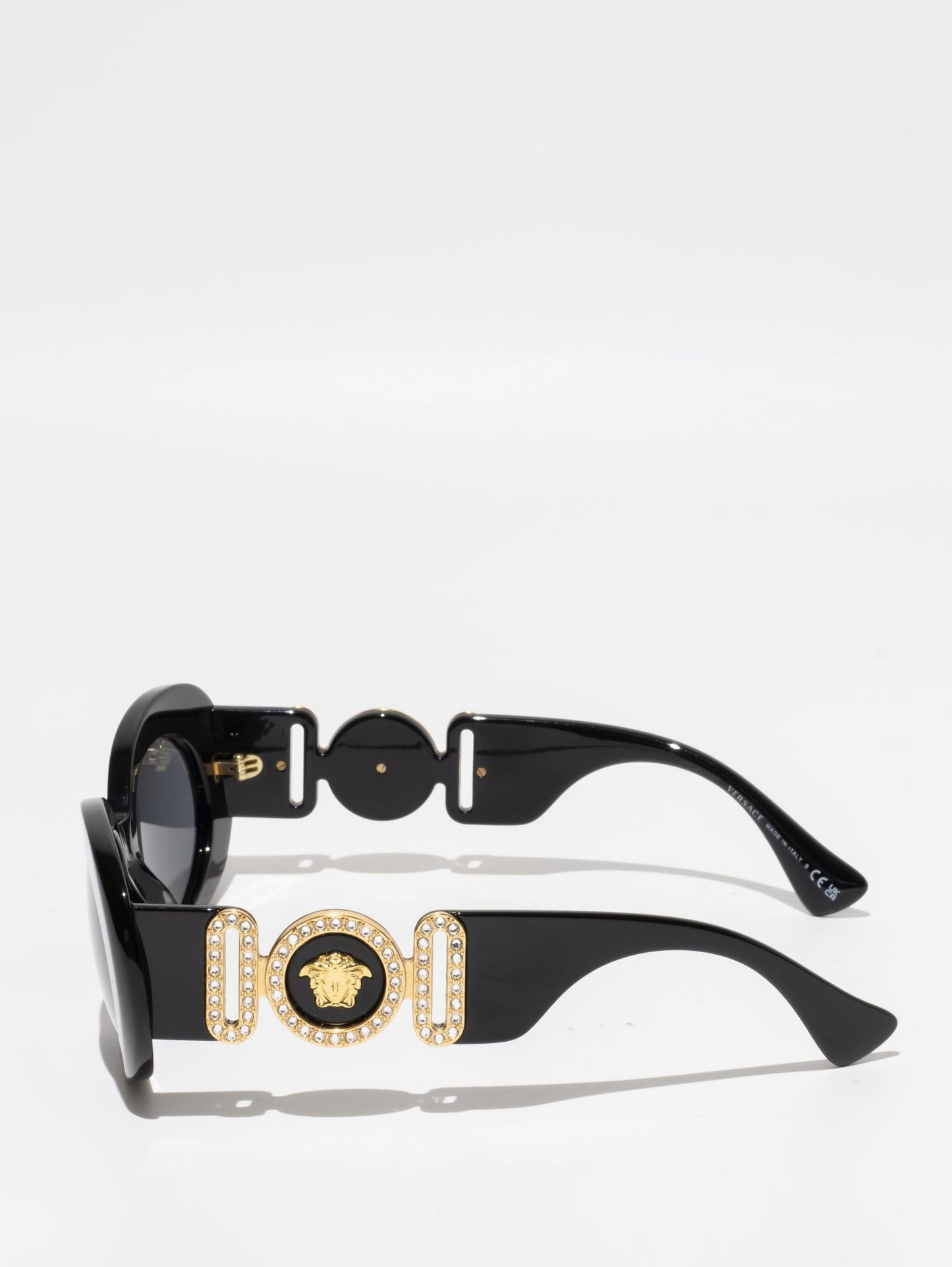 VERSACE | 4426BU GB187 | MEDUSA BIGGIE OVAL SUNGLASSES