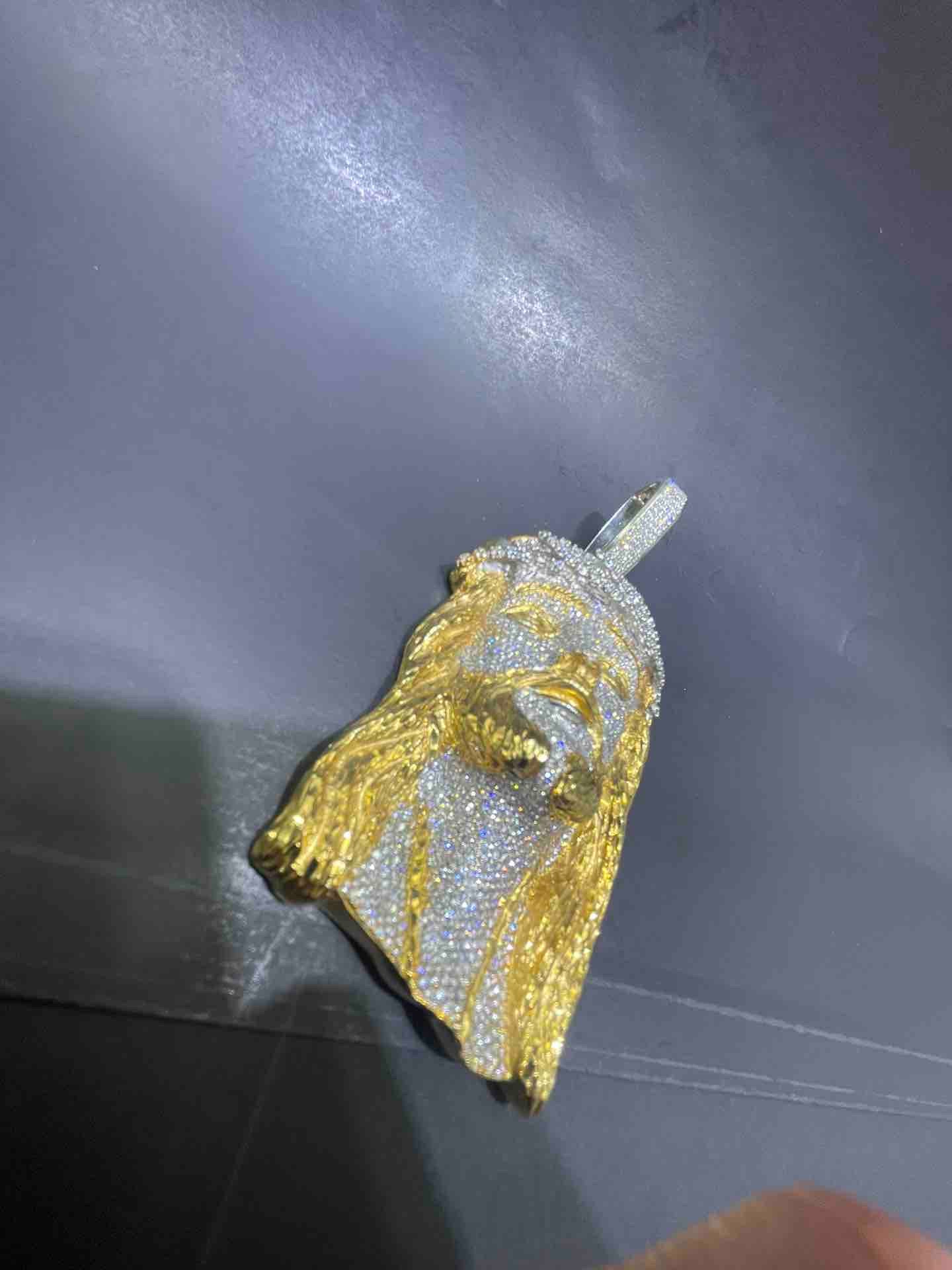 Iced Out Jesus Piece