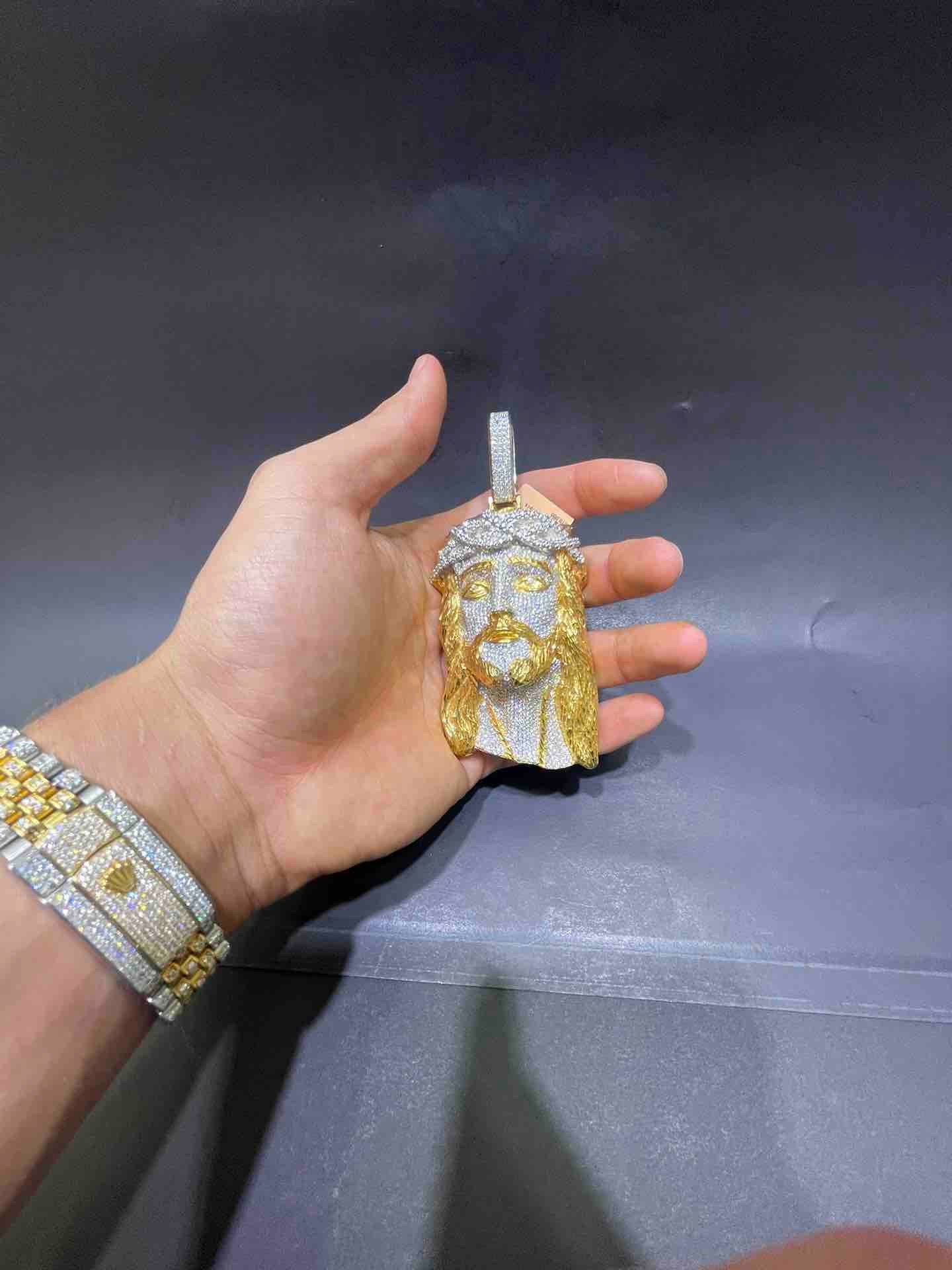 Iced Out Jesus Piece
