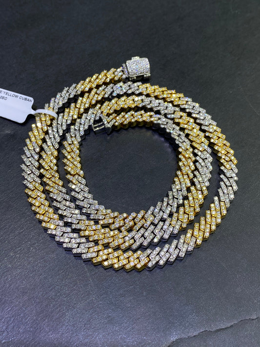 VS1 "Iced Bustdown" Miami Cuban Link | 109 Grams | VS1 13.8 cts t.w.