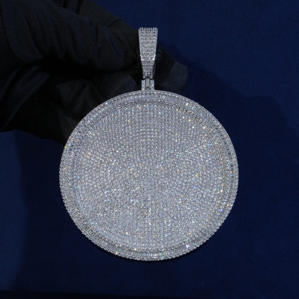 Diamond Disc Pendant