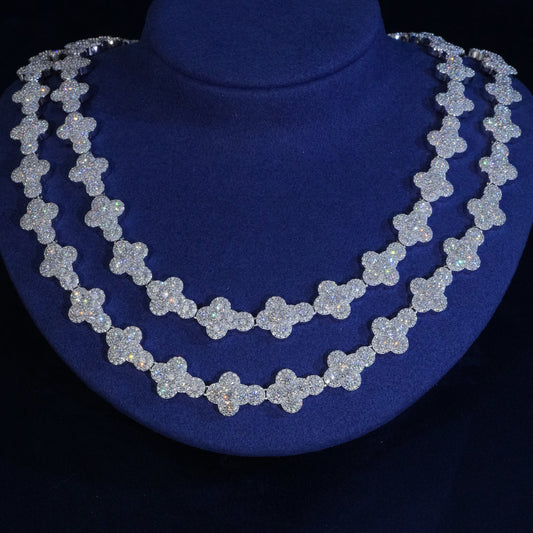13MM Diamond Cross Chain