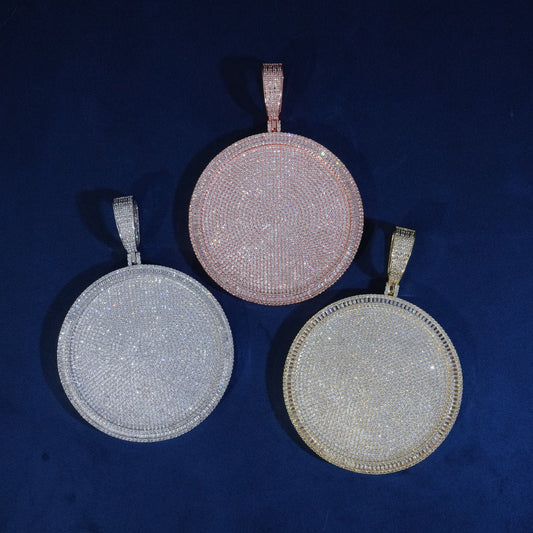 Diamond Disc Pendant