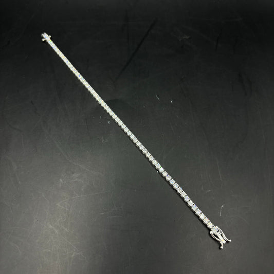 14k Iced Out VVS CVD Lab Diamond Bracelet