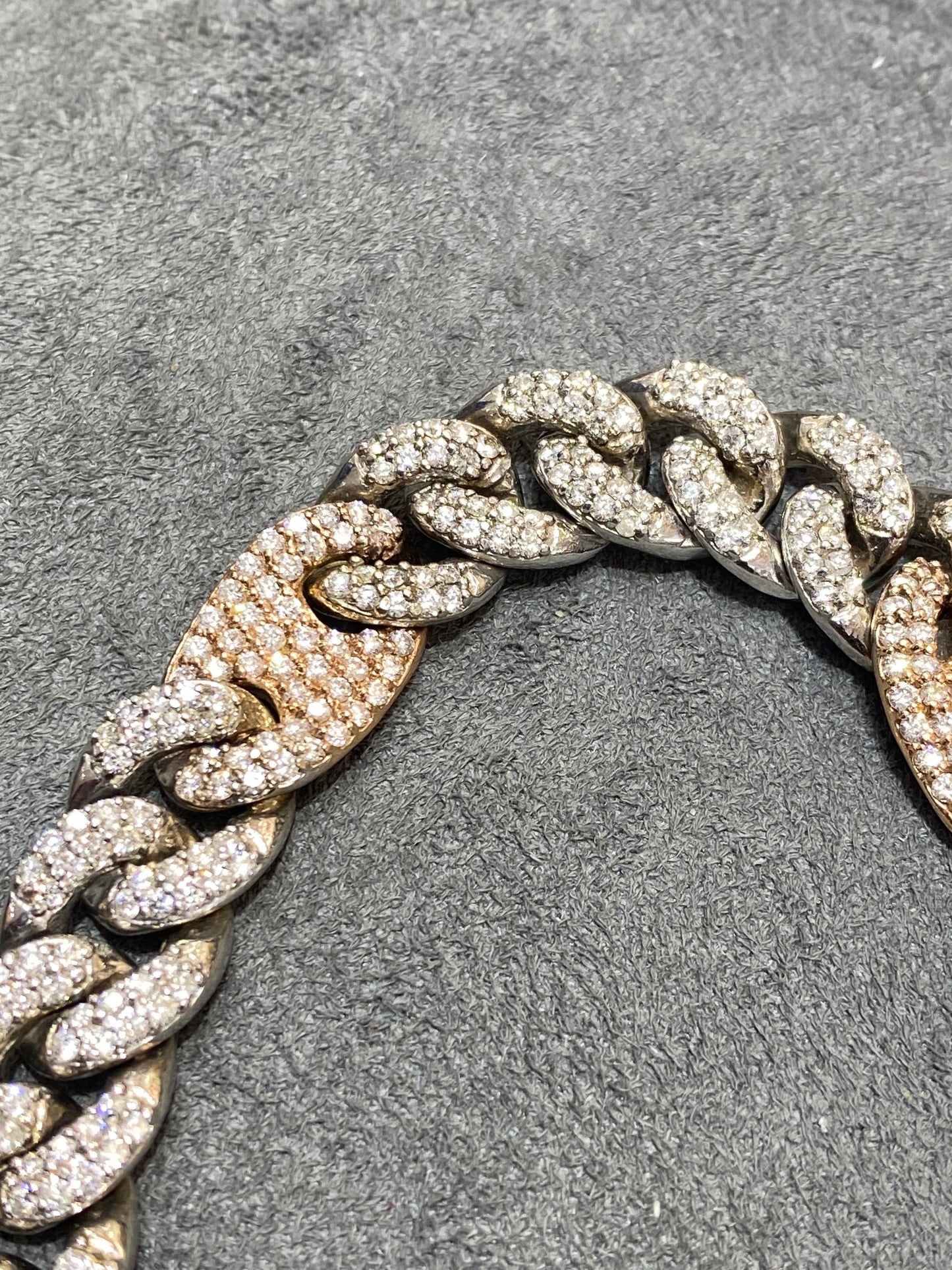 New 14k VS1 Mariner Miami Cuban link bracelet