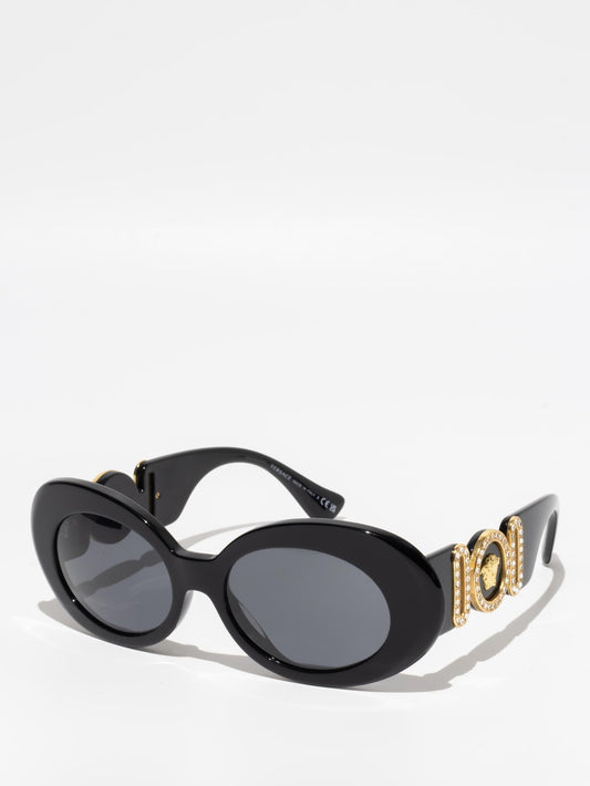 VERSACE | 4426BU GB187 | MEDUSA BIGGIE OVAL SUNGLASSES