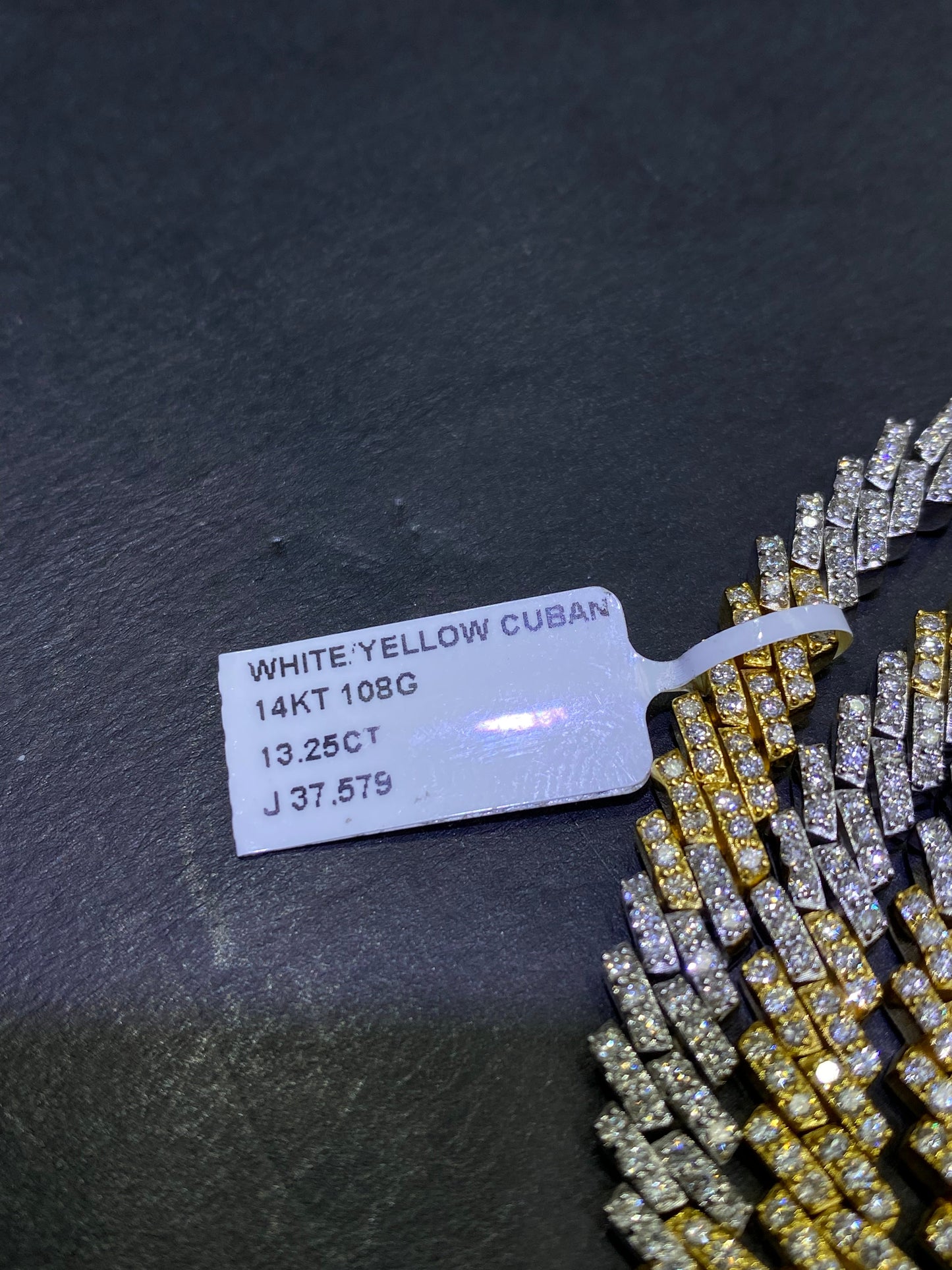 VS1 "Iced Bustdown" Miami Cuban Link | 109 Grams | VS1 13.8 cts t.w.