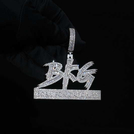 Baguette Born For Greatness Pendant