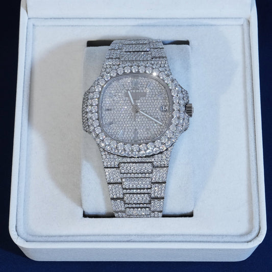 Moissanite Iced Out Luxury Wrist Watch