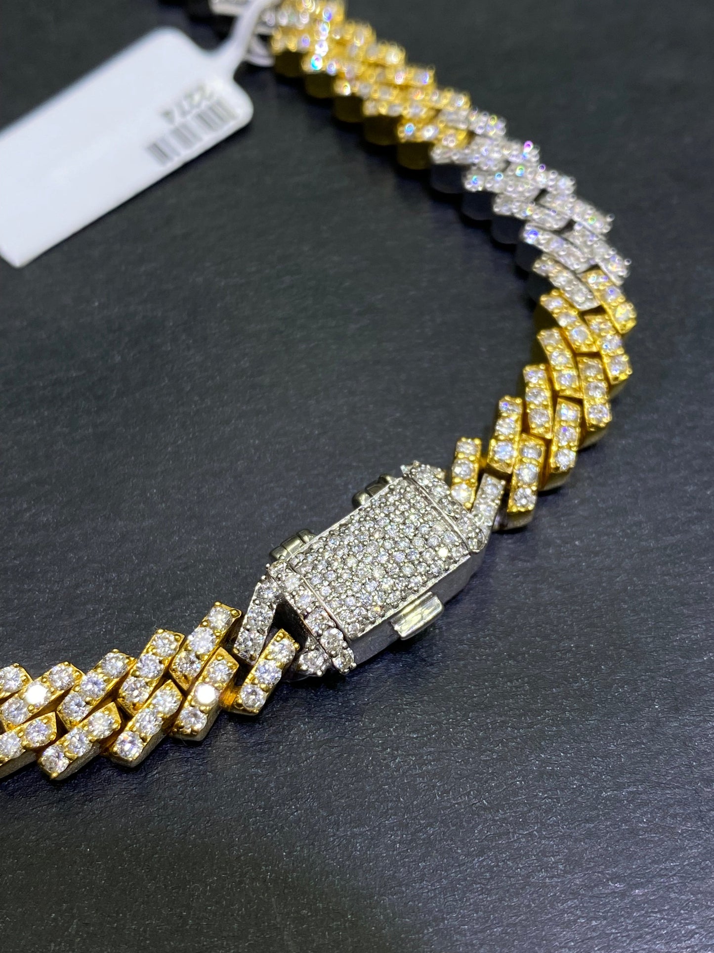 VS1 "Iced Bustdown" Miami Cuban Link | 109 Grams | VS1 13.8 cts t.w.