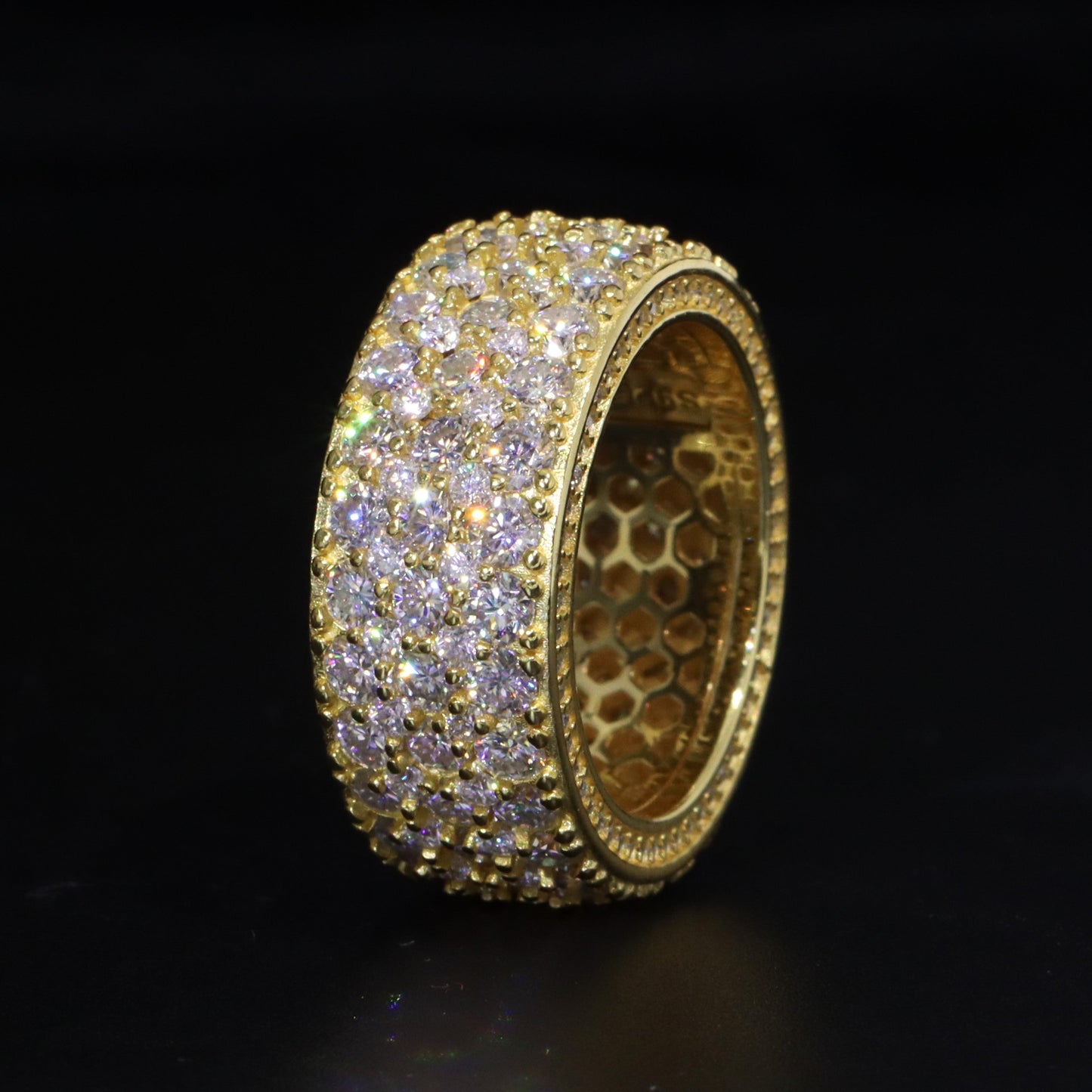 5 Layers Moissanite Ring Band
