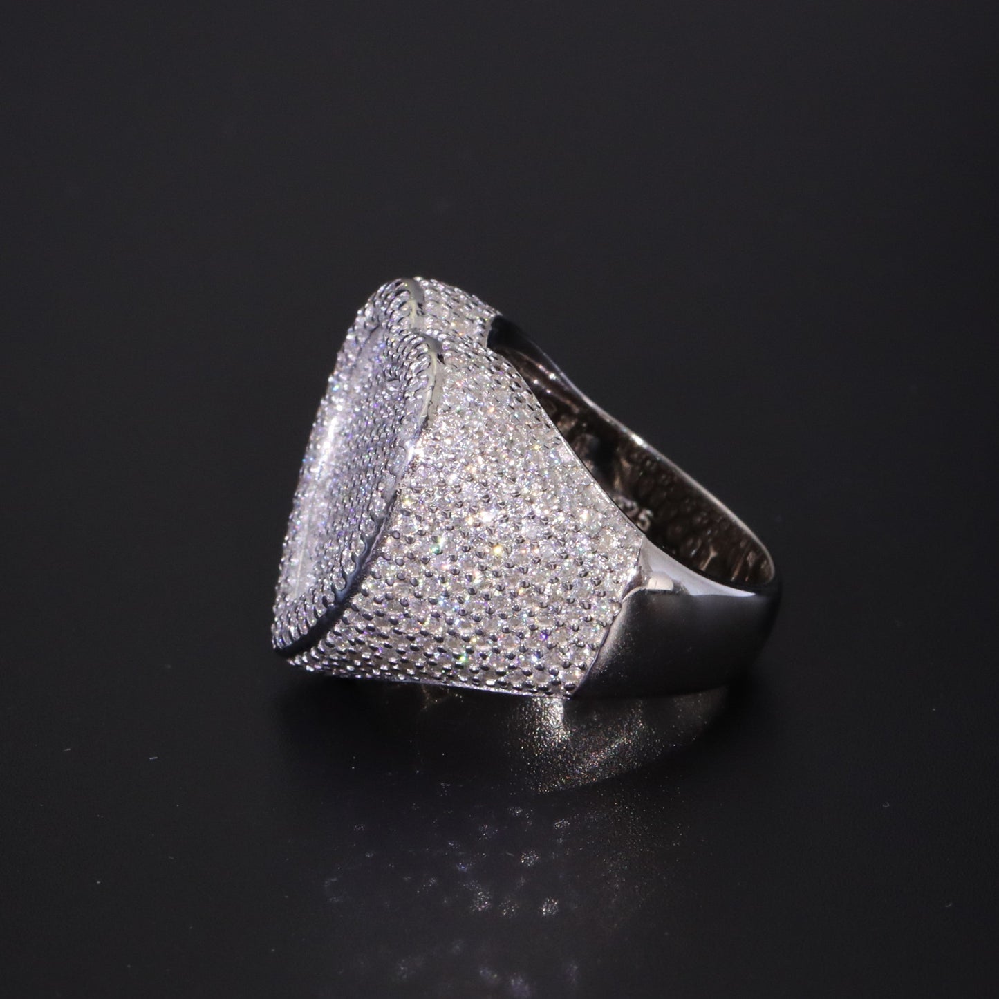 Moissanite Heart Shape Ring