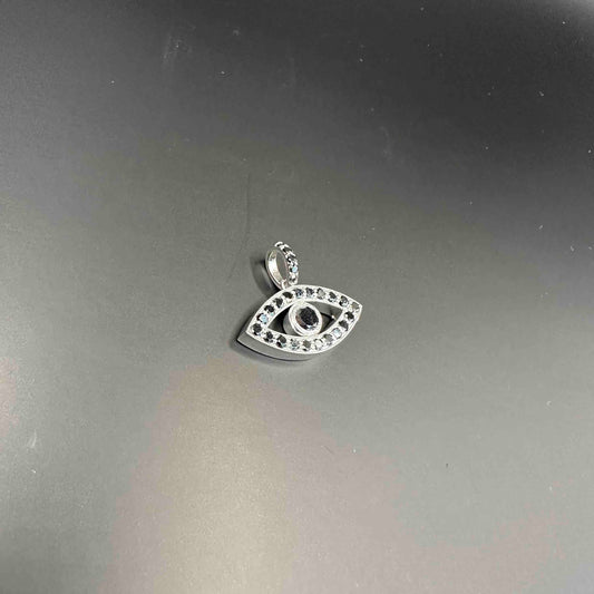 14k Black Diamond All Seeing Eye