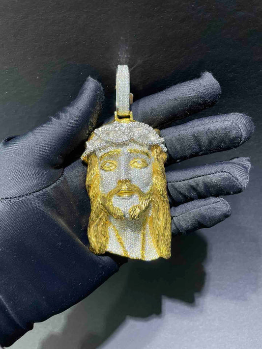 Iced Out Jesus Piece