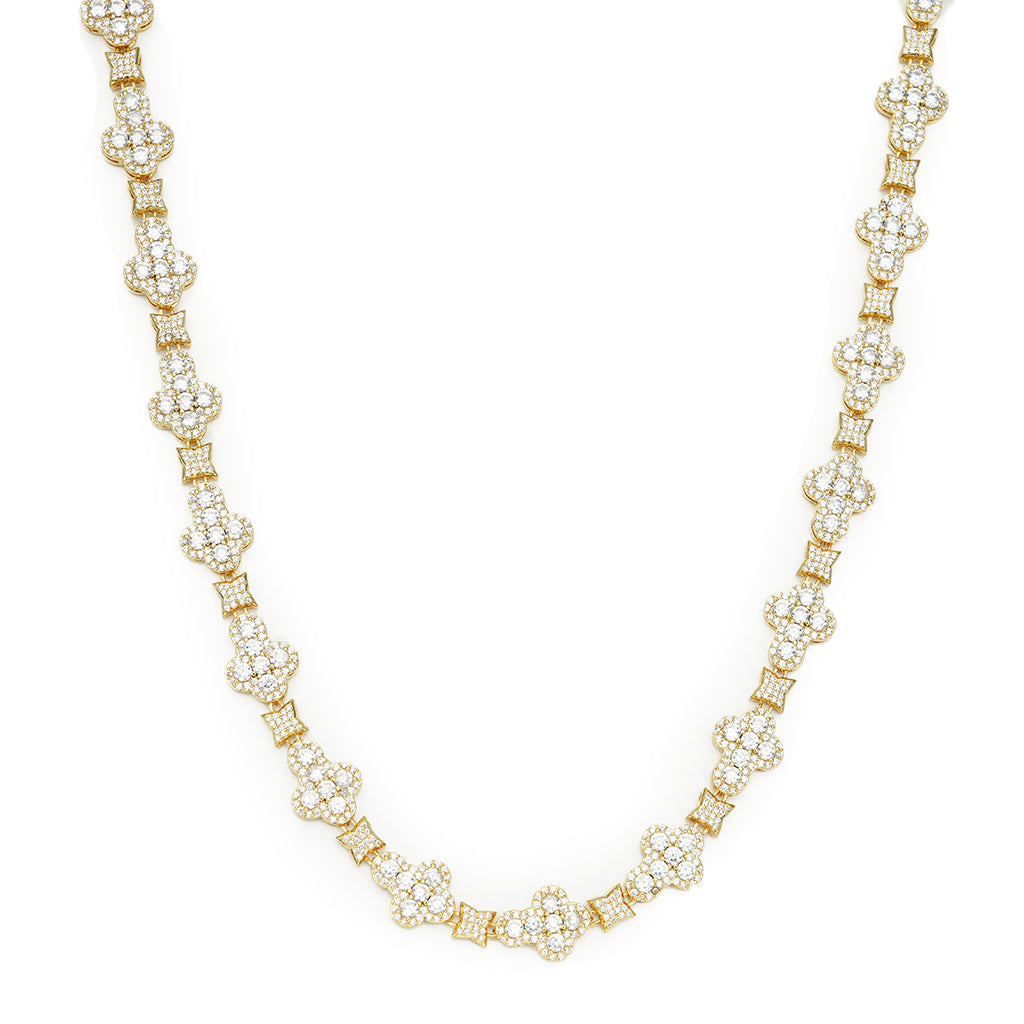 10mm Cross Tennis Chain